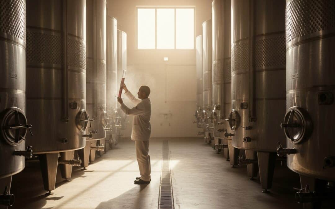 Effetti dei residui di detergenti sulla fermentazione e sul profilo organolettico del vino