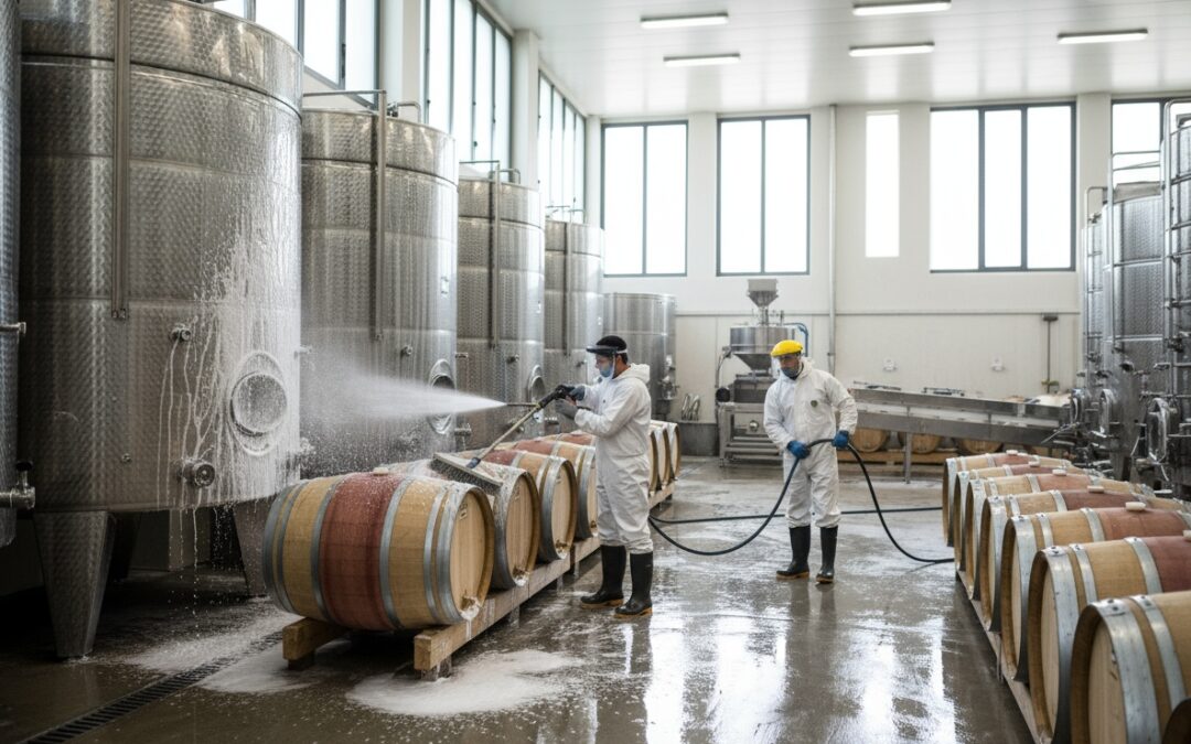 Soluzioni ENOLOGIC LINE by UNIRA per le sfide quotidiane nella pulizia delle cantine vinicole